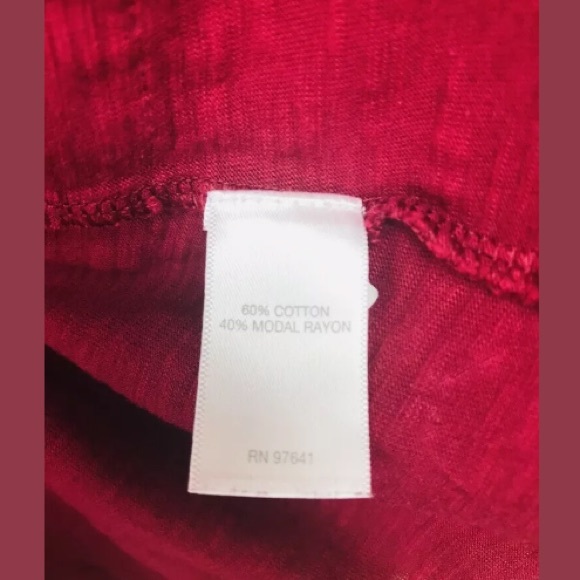 J. JILL Tunic Sweater Dress Red Long Sleeve S - Picture 4 of 5